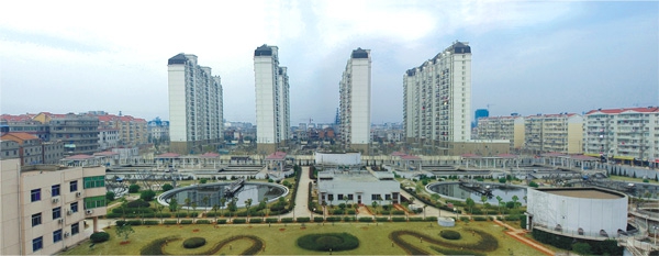 江西最大污水處理廠——南昌朝陽污水處理廠二期工程（省、市優(yōu)良工程，獲滕王閣杯）